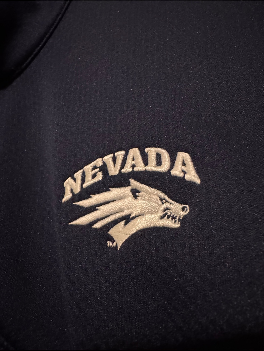 Nike Blue pullover University of Nevada Wolf EUC